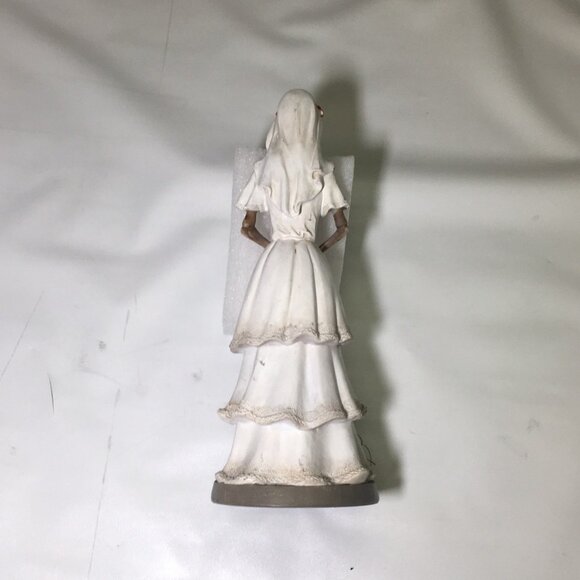 🛑 SKELETON ➕🆒 FIGURINE Bride Red Roses Halloween Day of Dead Decor 💸BUY NOW‼️ - Picture 10 of 16